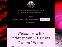 Tablet Screenshot of iboforums.com